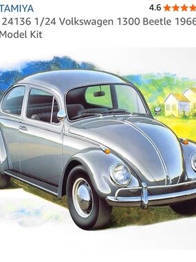 Tamiya 1/24 Volkswagen 1300 Beetle 1966 Model Kit New in Box